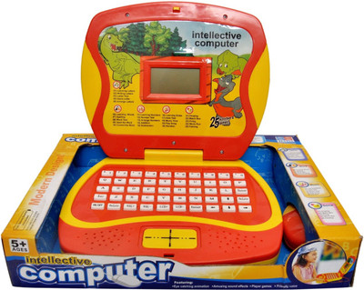 

Toyshine English, Maths Learning Laptop for Kids With Mouse and 25 Activities ( Includes Mouse)(Red)