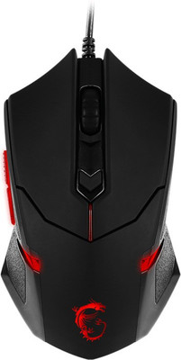 

MSI Interceptor DS B1 with Ergonomic Design & Weight System USB Wired Optical Gaming Mouse(USB, Black)