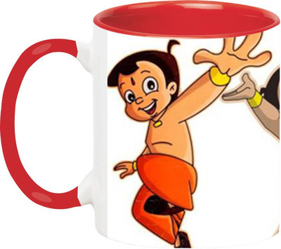 

Ashvah Chota Bheem 622 Ceramic Mug(350 ml), Multicolor