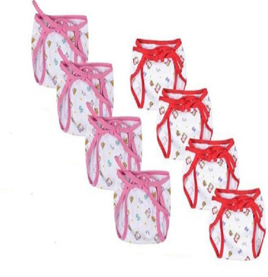 

Chinmay Kids BABY CARE REUSABLE CLOTH LANGOTS (Pack of 8 Pieces, Multicolor