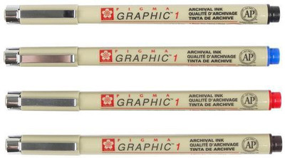 

Sakura Pigma Graphic Set Calligraphy(Pack of 4)