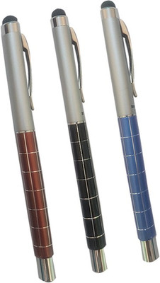 

Green max Spice checks Roller Ball Pen(Pack of 3)