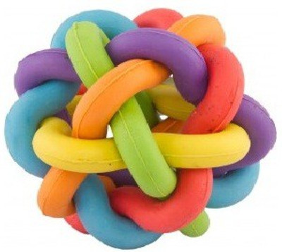 

jeewan pets toy for teething and enjoyment Plastic Ball, Plush Toy, Chew Toy, Squeaky Toy For Dog & Cat
