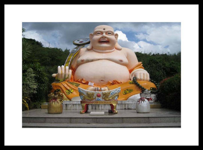 

Aabhaas Buddha Wall Poster Fine Art Print(12 inch X 18 inch, Rolled)