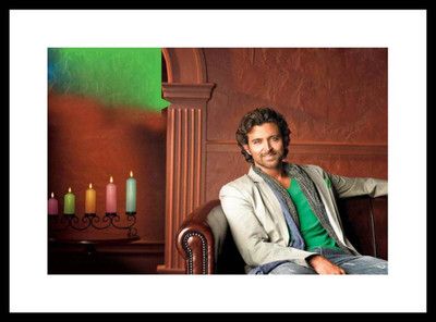 

Aabhaas Hrithik Roshan Wall Poster Fine Art Print(12 inch X 18 inch, Rolled)