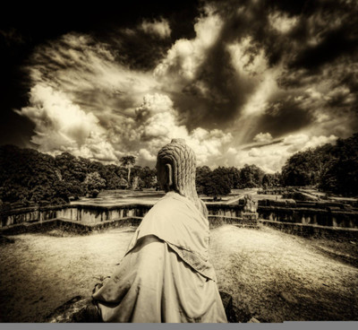 

Aabhaas Buddha Wall Poster Fine Art Print(12 inch X 18 inch, Rolled)