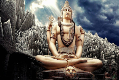 

Aabhaas Shiva Wall Poster Fine Art Print(12 inch X 18 inch, Rolled)