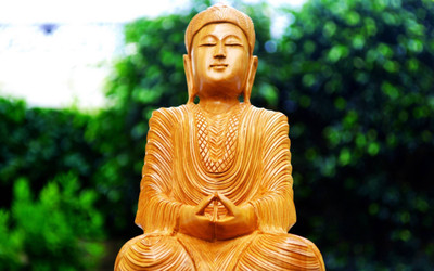 

Aabhaas Buddha Wall Poster Fine Art Print(12 inch X 18 inch, Rolled)