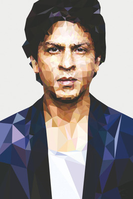 

Aabhaas Shahrukh Khan Wall Poster Fine Art Print(12 inch X 18 inch, Rolled)