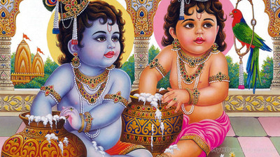 

Aabhaas Krishna Wall Poster Fine Art Print(12 inch X 18 inch, Rolled)