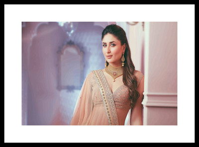 

Aabhaas Kareena Kapoor Wall Poster Fine Art Print(12 inch X 18 inch, Rolled)