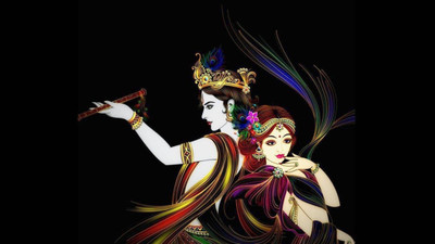 

Aabhaas Krishna Wall Poster Fine Art Print(12 inch X 18 inch, Rolled)