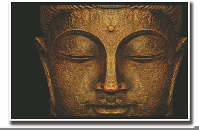 

Aabhaas Buddha Wall Poster Fine Art Print(12 inch X 18 inch, Rolled)