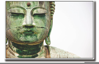 

Aabhaas Buddha Wall Poster Fine Art Print(12 inch X 18 inch, Rolled)