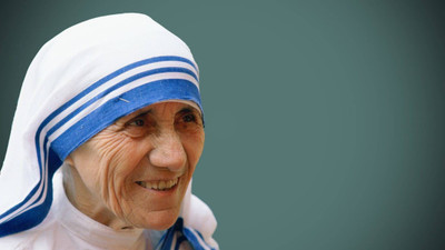

Aabhaas Mother Teresa Wall Poster Fine Art Print(12 inch X 18 inch, Rolled)