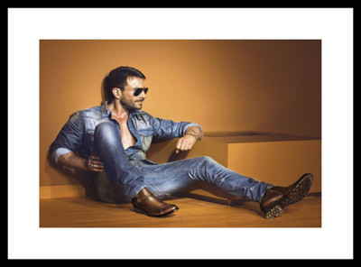 

Aabhaas Saif Ali Khan Wall Poster Fine Art Print(12 inch X 18 inch, Rolled)