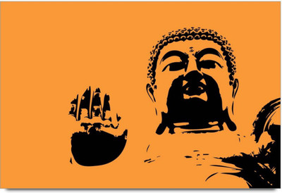 

Aabhaas Buddha Wall Poster Fine Art Print(12 inch X 18 inch, Rolled)