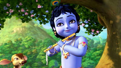 

Aabhaas Krishna Wall Poster Fine Art Print(12 inch X 18 inch, Rolled)