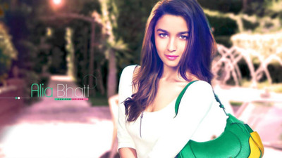

Aabhaas Alia Bhatt Wall Poster Fine Art Print(12 inch X 18 inch, Rolled)
