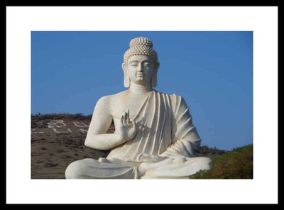 

Aabhaas Buddha Wall Poster Fine Art Print(12 inch X 18 inch, Rolled)