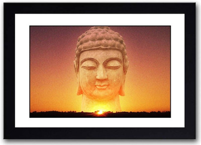 

Aabhaas Buddha Wall Poster Fine Art Print(12 inch X 18 inch, Rolled)