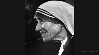 

Aabhaas Mother Teresa Wall Poster Fine Art Print(12 inch X 18 inch, Rolled)