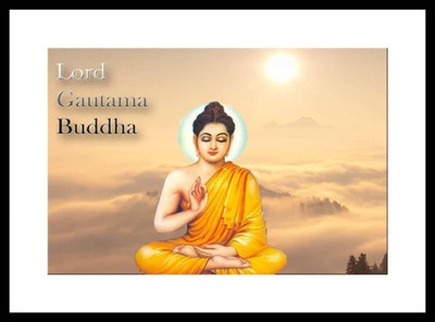 

Aabhaas Buddha Wall Poster Fine Art Print(12 inch X 18 inch, Rolled)