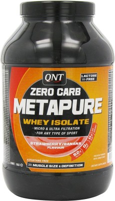 

QNT METAPURE ZERO CARB STRAWBERRY/BANANA 1KG Weight Gainers/Mass Gainers(1 kg, STRAWBERRY, BANANA)