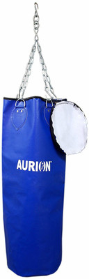 Aurion 36" SIZE PUNCHING BAG (3 FEET) + CHAIN UNFILLED Hanging Bag(36, 36 kg)