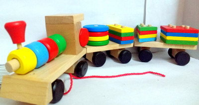 

Rahicrafts Puzzle Train(3 Pieces)