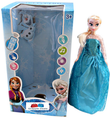 

GRAPPLE DEALS Remote Control Musical Dancing Princess(Blue)