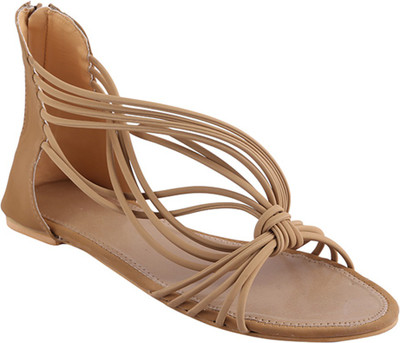 

Go India Store Women BROWN Flats