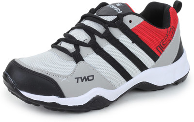 

TOUCHWOOD Bistro Sports Running Shoes For Men(Black, Red, Grey