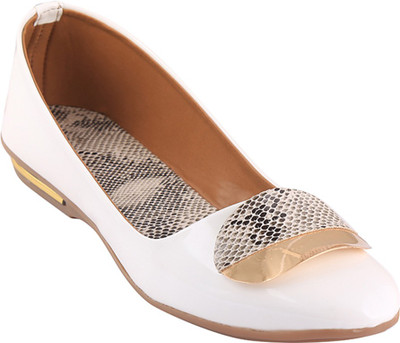 

Go India Store Bellies For Women(White