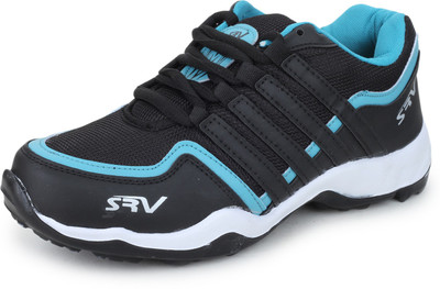 

SRV Austin Sports Running Shoes For Men(Black, Black/green