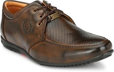 

Fashion Victim g+50 Lace Up For Men(Brown