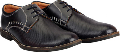 

FAUSTO Trendy Derby For Men(Blue