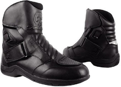 

Scoyco MBT011W Bike Riding Ankle Black Boots For Men(Black