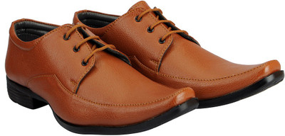 

FAUSTO Trendy Lace Up For Men(Tan