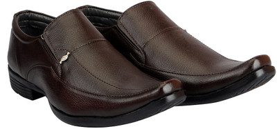 

FAUSTO Trendy Slip On For Men(Brown