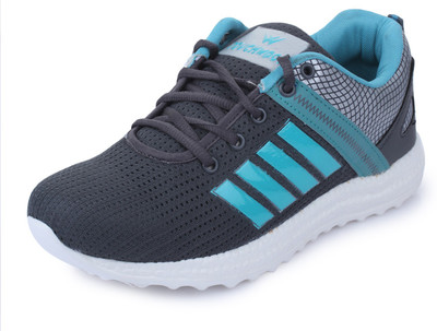 

TOUCHWOOD Super-Light Sports Running Shoes For Men(Multicolor, Grey/green