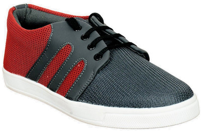 

Glamour GMR_LP021 Sneakers For Men(Grey, Red