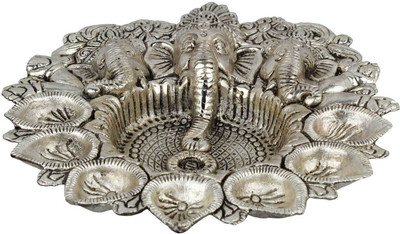 

Little Jaipur Iron Table Diya Set(Height: 6 inch)