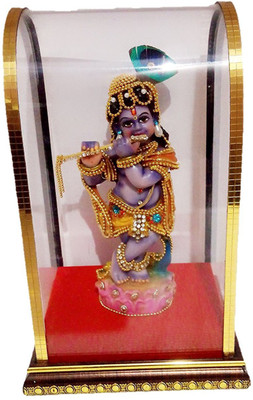 

Aarna Craft Laddu Gopal/ Bal Gopal With Murali | Medium Size | For Home or Office Pooja/ Puja | Perfect for Diwali, Dussehra or Dhanteras Gift Decorative Showpiece - 20 cm(Ceramic, Multicolor)
