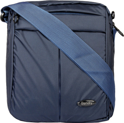 

Bendly Men & Women Casual Blue Polyester Sling Bag