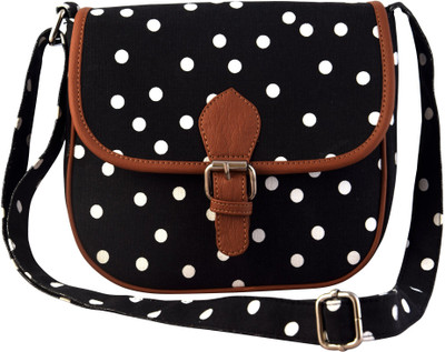 

Lychee Bags Girls Casual Black, Brown PU Sling Bag