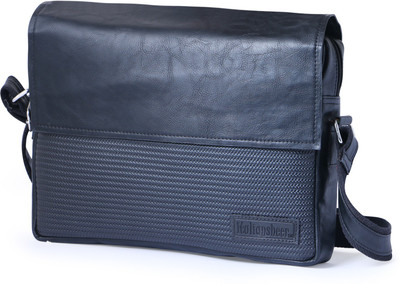 

Italian Sheer Men Formal Black Genuine Leather Satchel