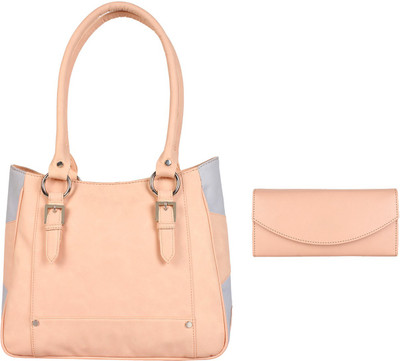 

Lychee Bags Girls Casual Pink PU Clutch