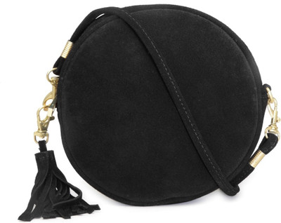 

LONDON RAG Women Casual Black Leatherette Sling Bag