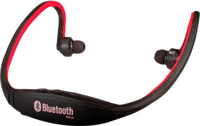 

Prro Smart Bluetooth Headphone With Splash Proof Smart Headphones(Wireless), Red